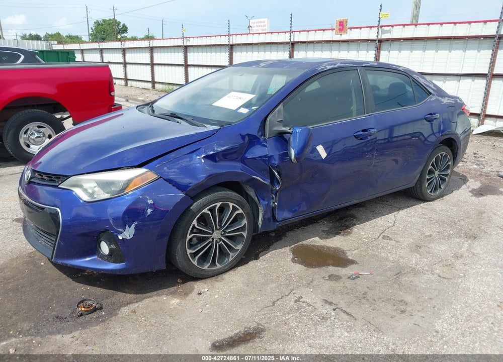2014 TOYOTA COROLLA VIN: 5YFBURHE0EP022224