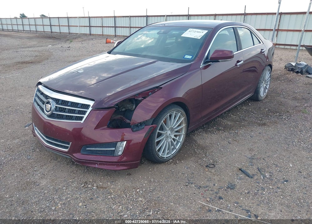2014 CADILLAC ATS VIN: 1G6AC5SX8E0186433