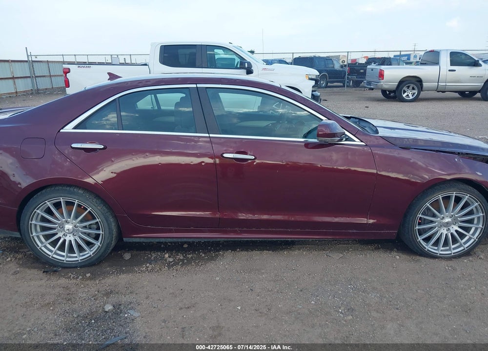 2014 CADILLAC ATS VIN: 1G6AC5SX8E0186433