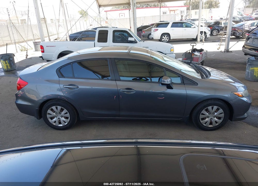 2012 HONDA CIVIC VIN: 19XFB2F56CE353891
