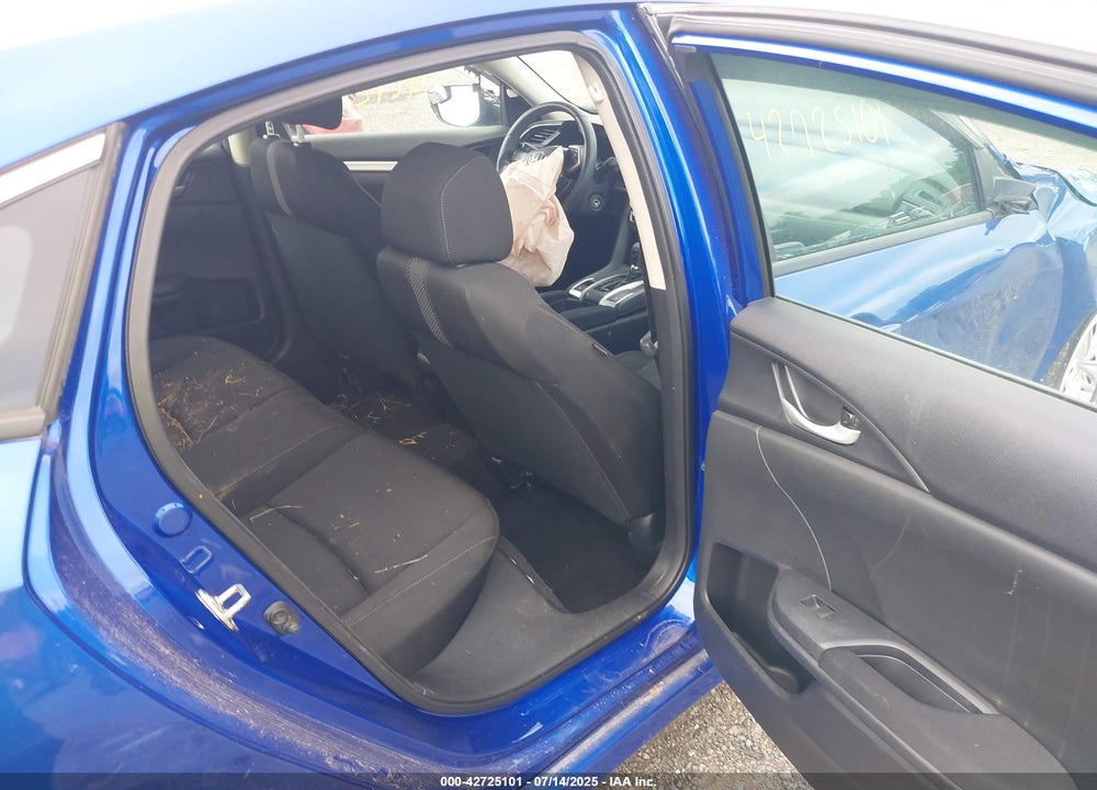 2019 HONDA CIVIC VIN: 2HGFC2F65KH587496