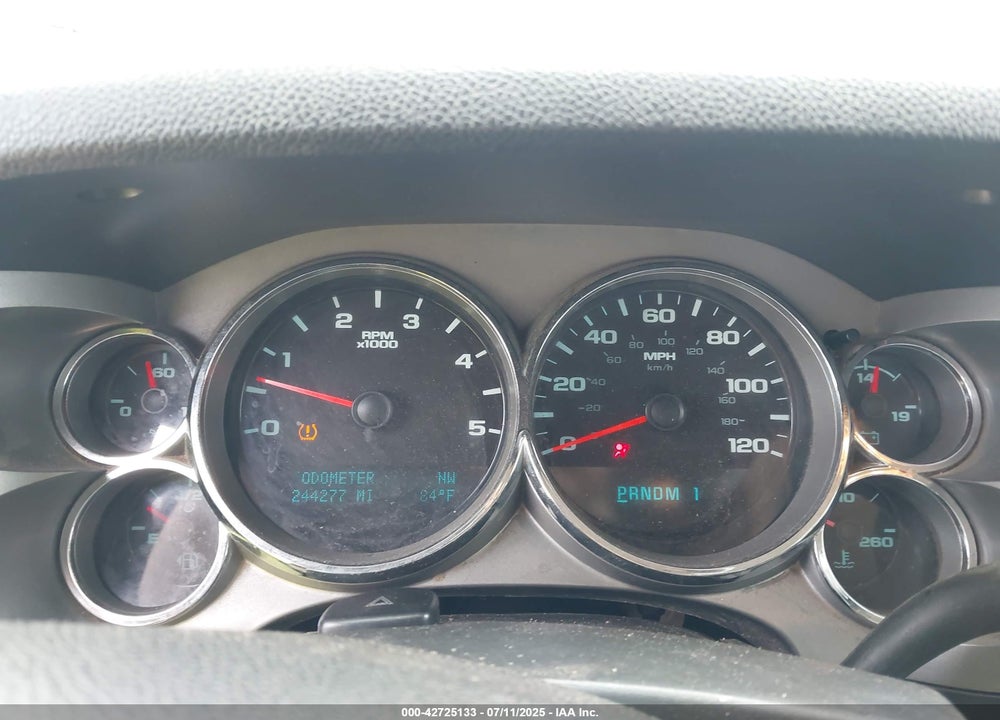 2011 CHEVROLET SILVERADO 2500 VIN: 1GC1KXC83BF125356
