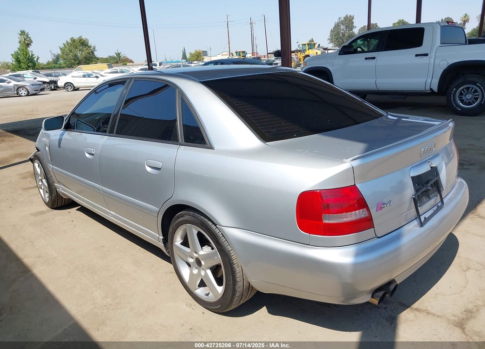 2001 AUDI S4 VIN: WAURD68D31A117425