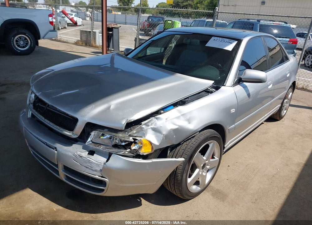 2001 AUDI S4 VIN: WAURD68D31A117425