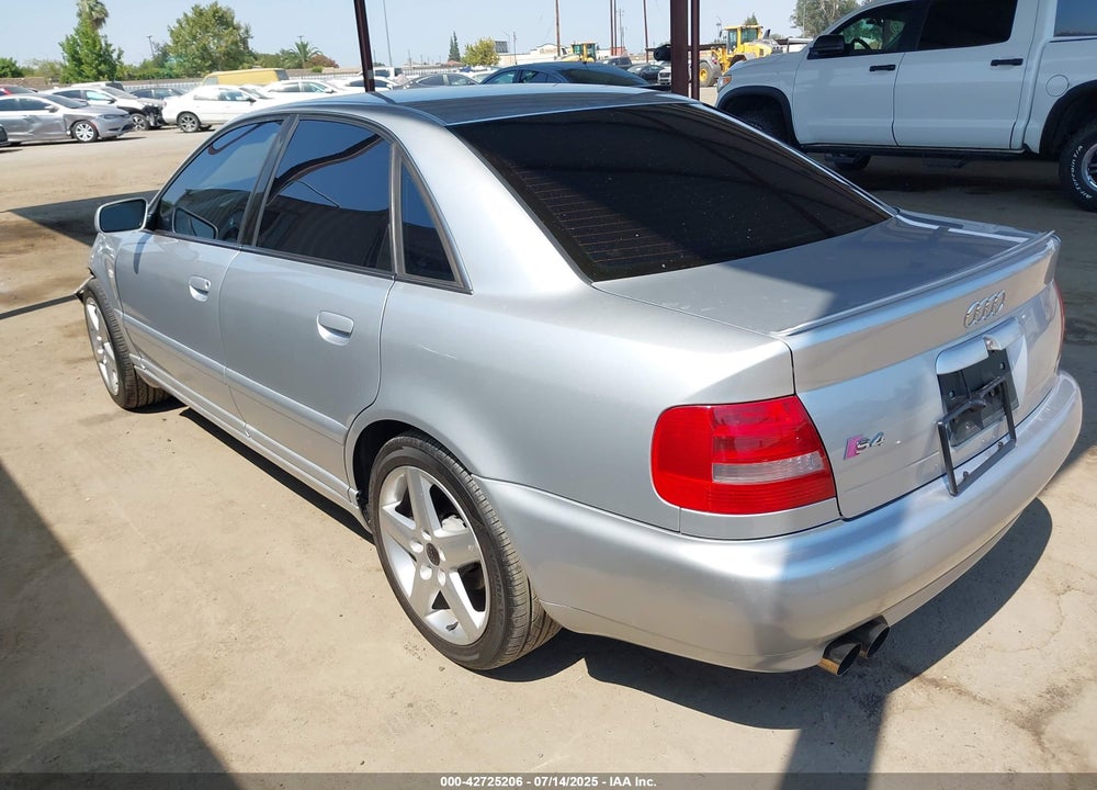 2001 AUDI S4 VIN: WAURD68D31A117425