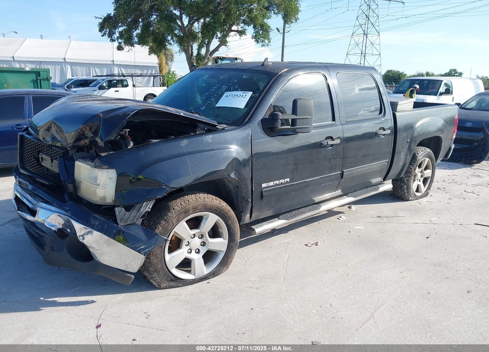 2008 GMC SIERRA 1500 SL VIN: 2GTEC13C481164781