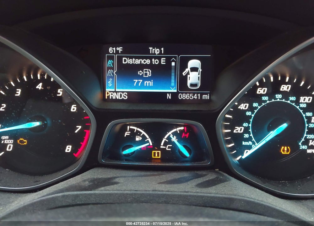 2014 FORD ESCAPE VIN: 1FMCU9J91EUD88080