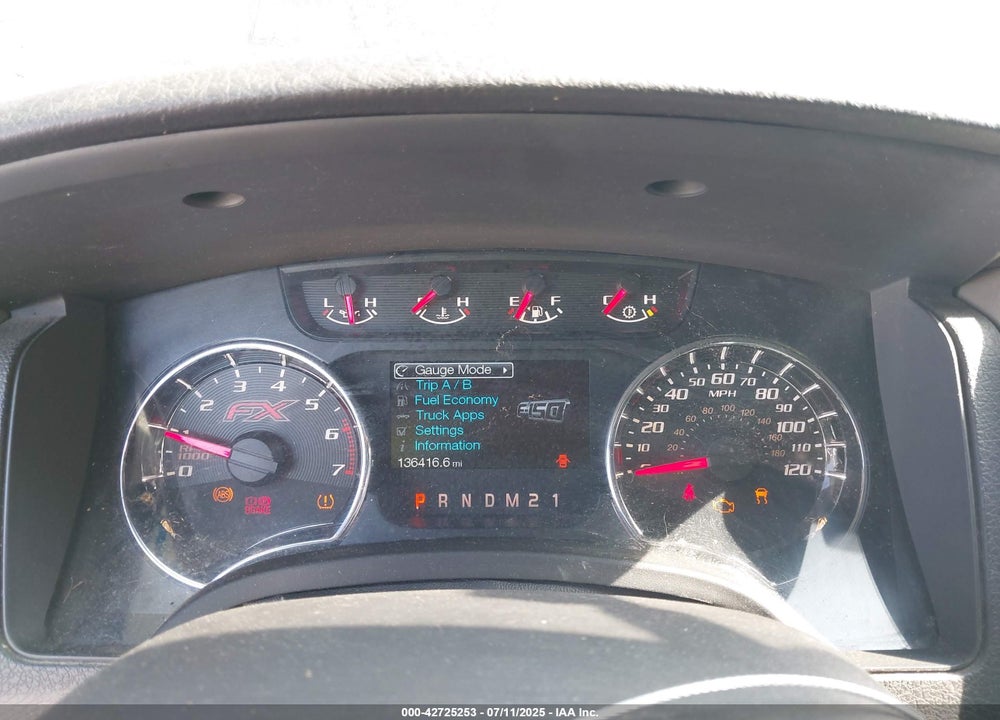 2012 FORD F-150 FX4 VIN: 1FTFW1ET5CFA41694