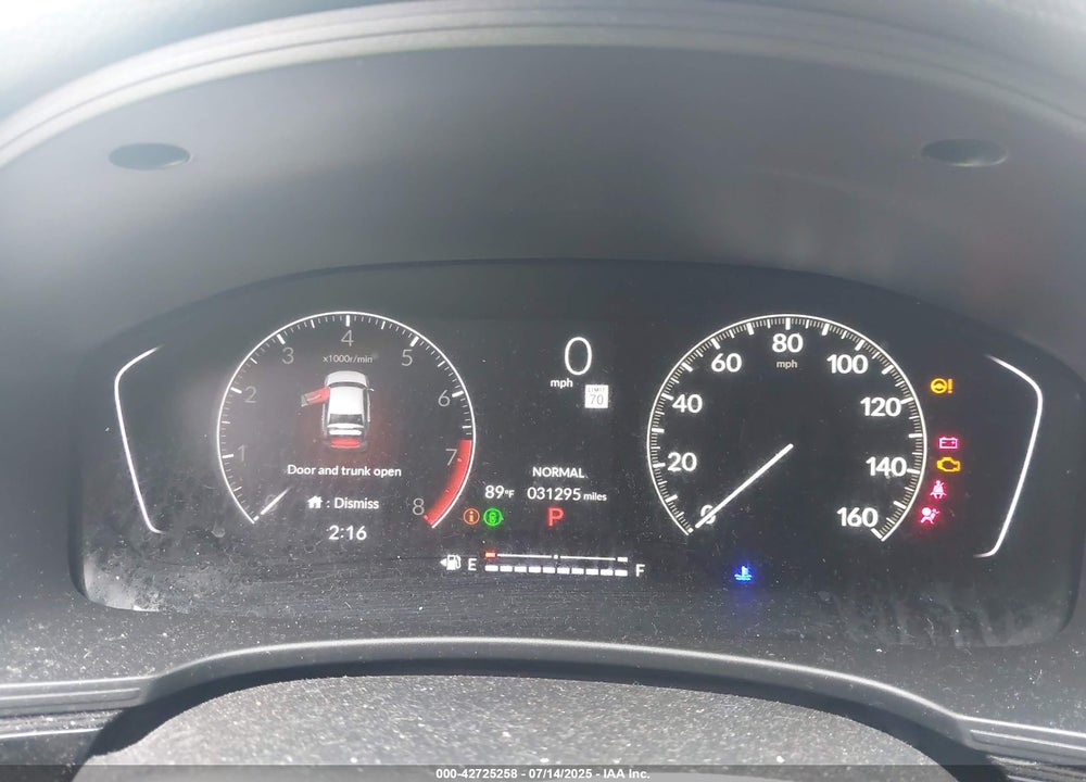 2023 HONDA CIVIC VIN: 2HGFE2F51PH515395