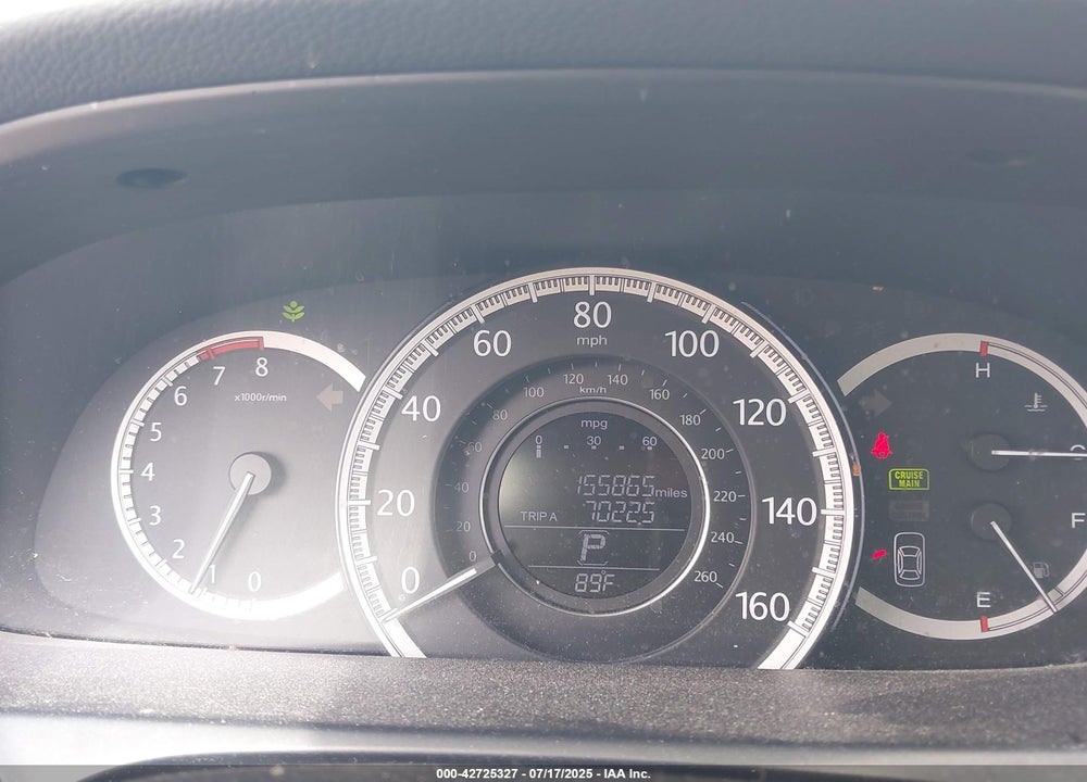 2013 HONDA ACCORD VIN: 1HGCR2F38DA251513