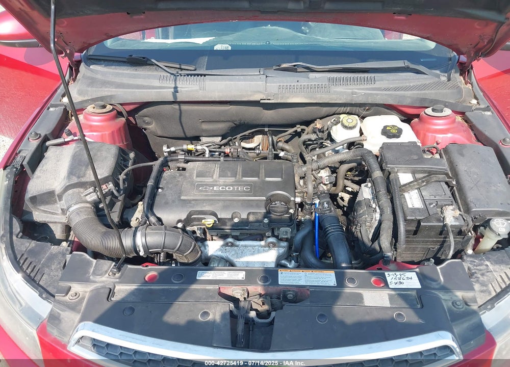 2012 CHEVROLET CRUZE VIN: 1G1PF5SC7C7357567