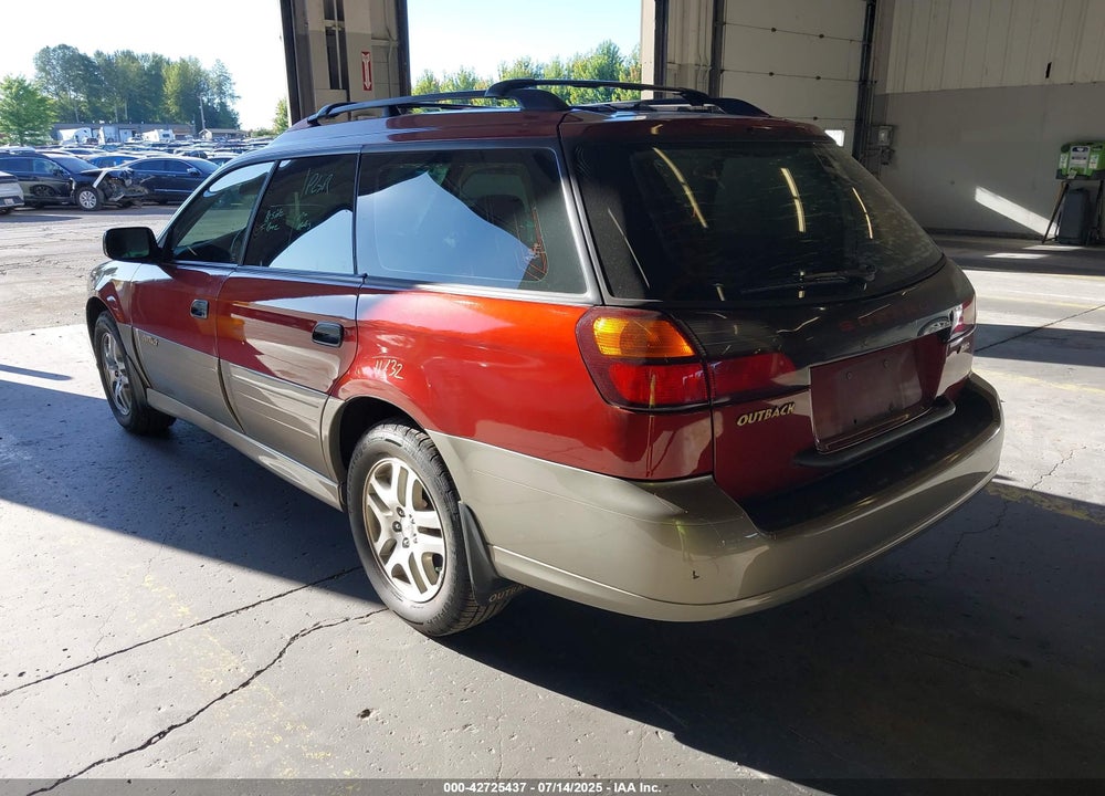 2003 SUBARU OUTBACK VIN: 4S3BH675X37632991