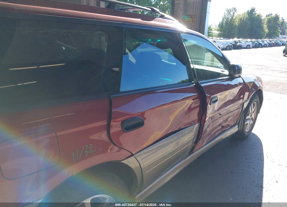 2003 SUBARU OUTBACK VIN: 4S3BH675X37632991