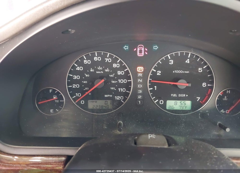 2003 SUBARU OUTBACK VIN: 4S3BH675X37632991