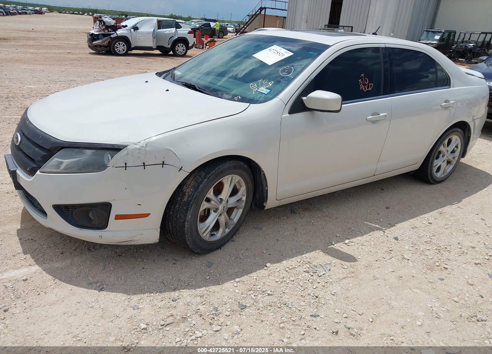 2012 FORD FUSION SE VIN: 3FAHP0HA3CR302498