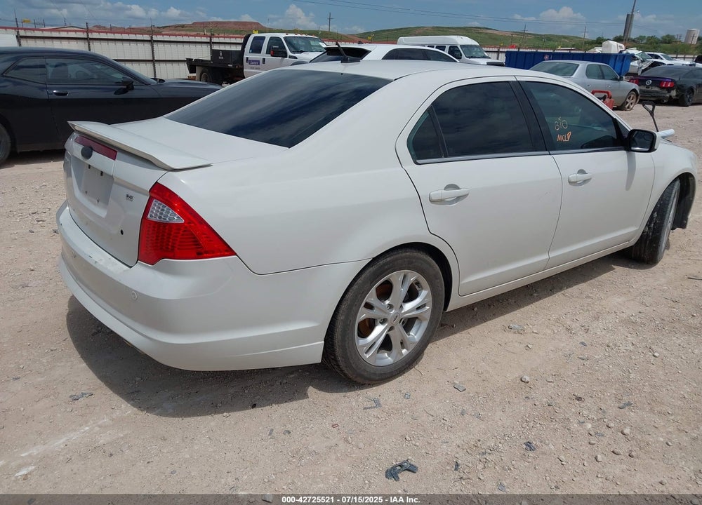 2012 FORD FUSION SE VIN: 3FAHP0HA3CR302498