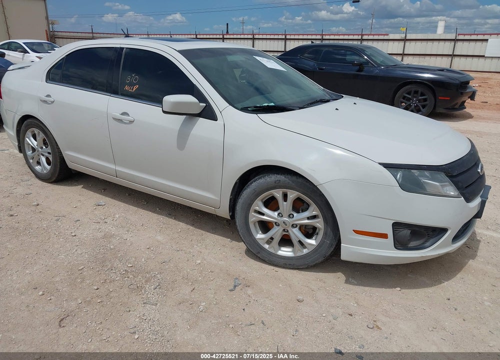 2012 FORD FUSION SE VIN: 3FAHP0HA3CR302498