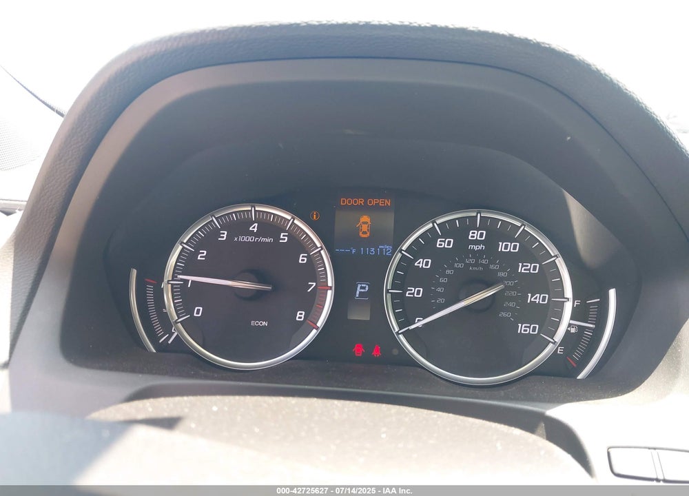 2015 ACURA TLX VIN: 19UUB1F34FA019349