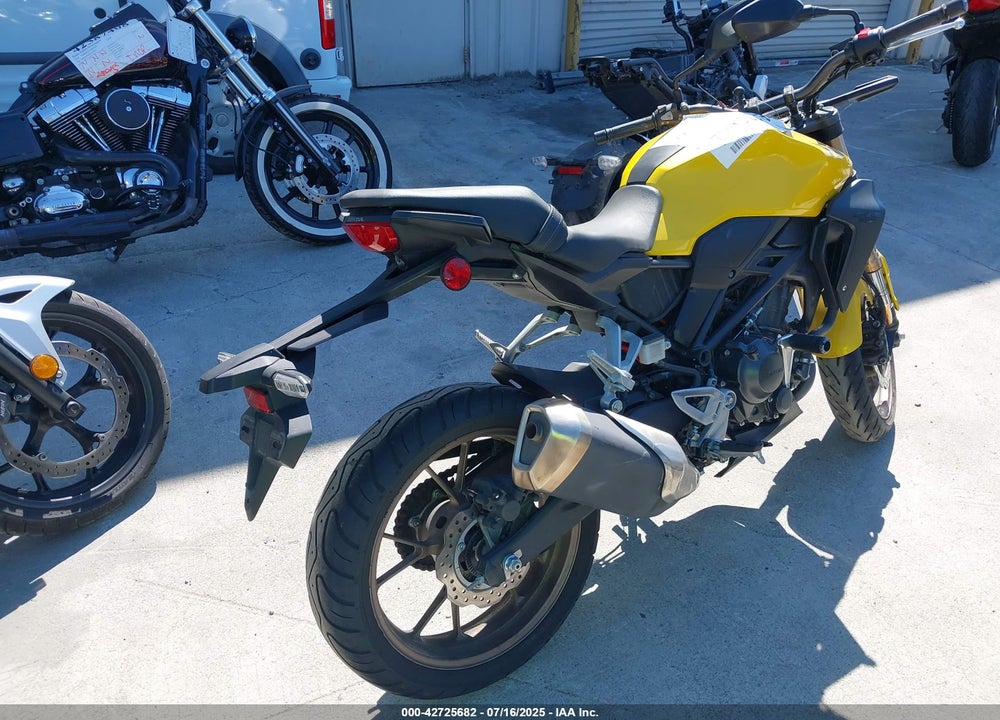 2024 HONDA CBF300 NA VIN: MLHNC5556R5400091