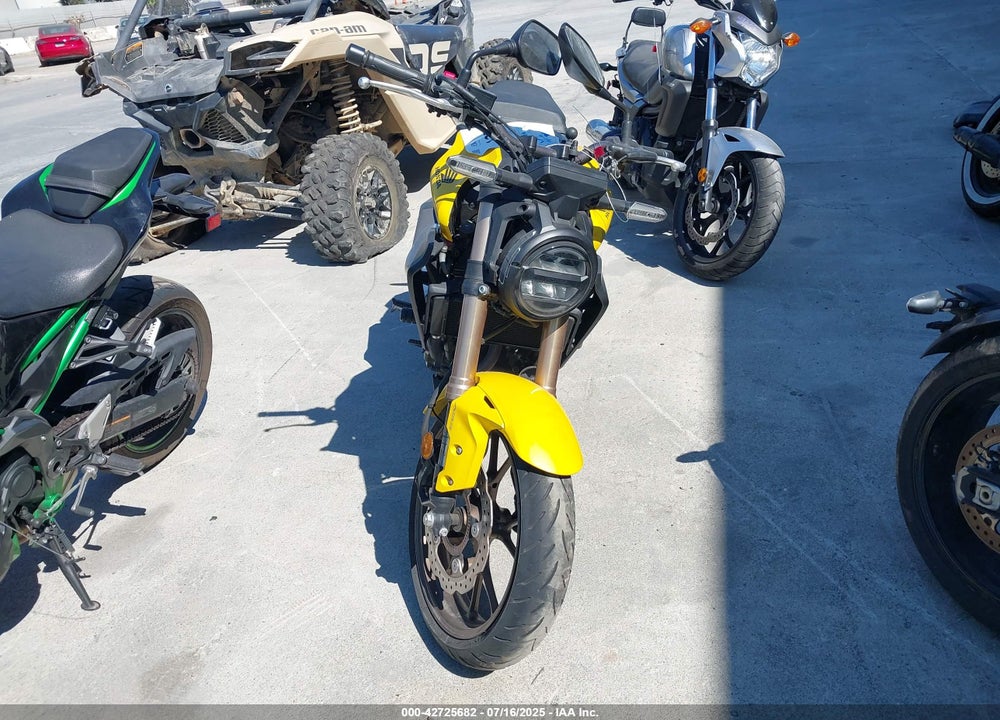 2024 HONDA CBF300 NA VIN: MLHNC5556R5400091