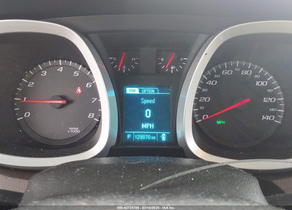 2013 CHEVROLET EQUINOX VIN: 1GNALPEKXDZ123280