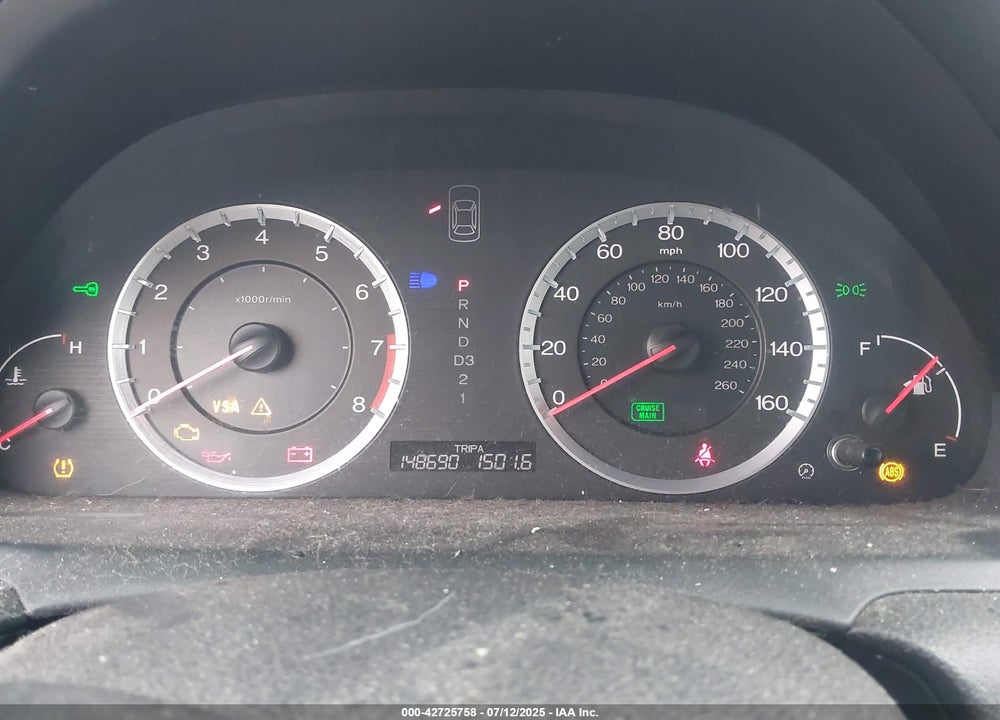 2008 HONDA ACCORD VIN: 1HGCP36848A014563