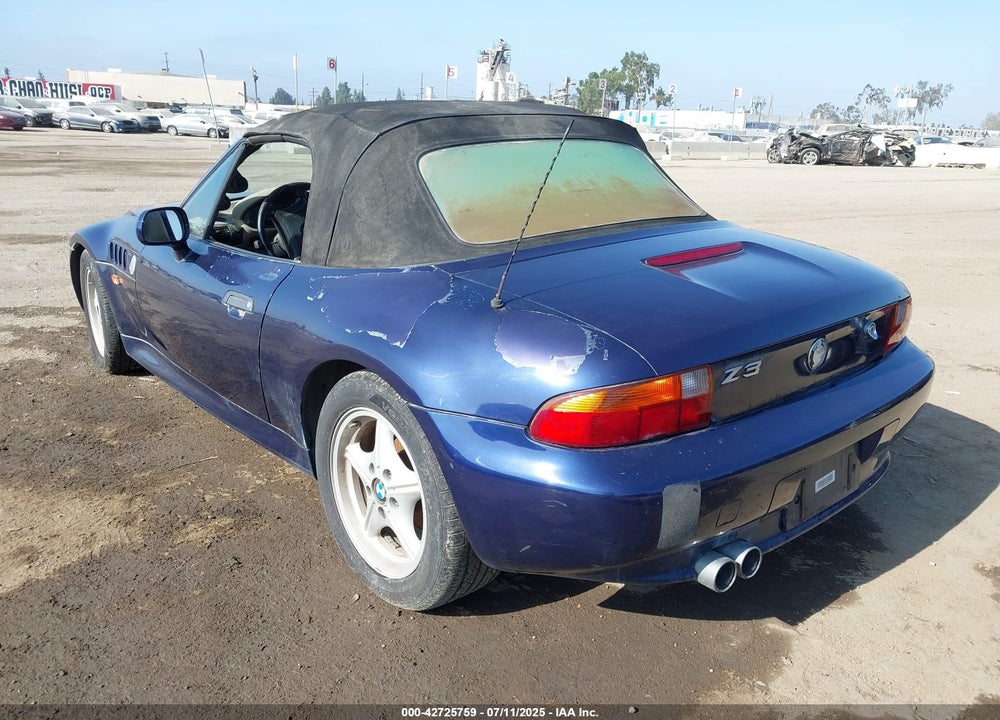 1996 BMW Z3 1.9 VIN: 4USCH7323TLB74401