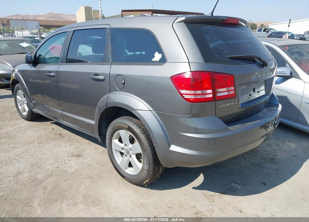 2013 DODGE JOURNEY VIN: 3C4PDCAB7DT650246