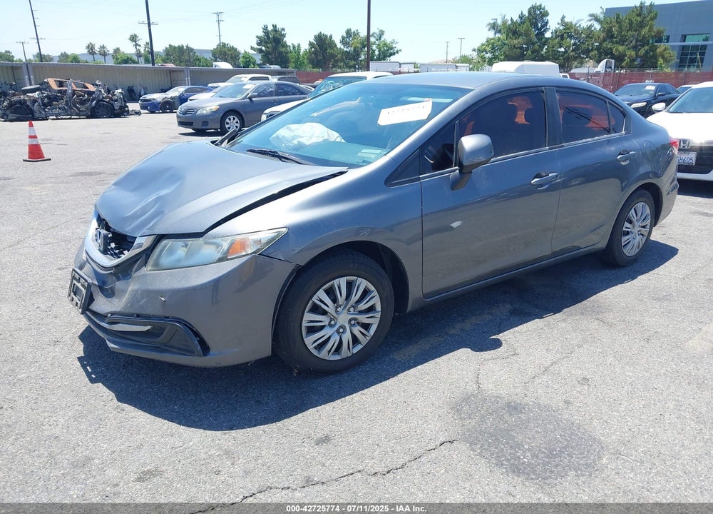 2013 HONDA CIVIC VIN: 19XFB2F5XDE239524