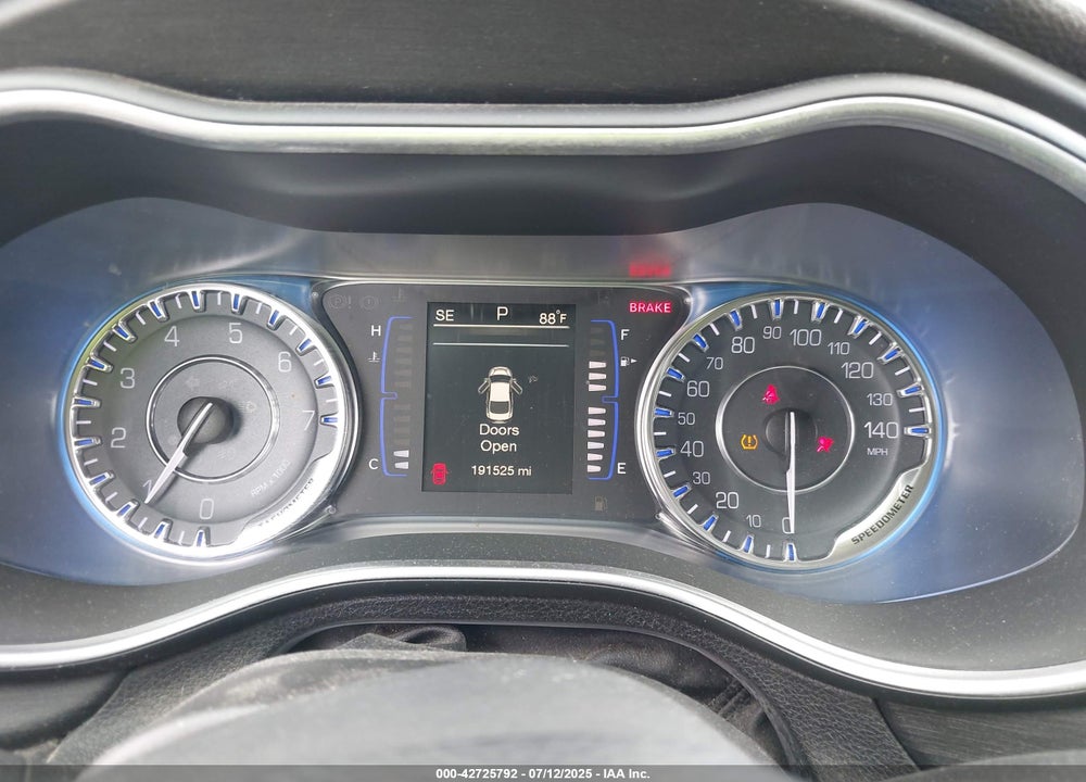 2016 CHRYSLER 200 LIMITED VIN: 1C3CCCAB3GN127350