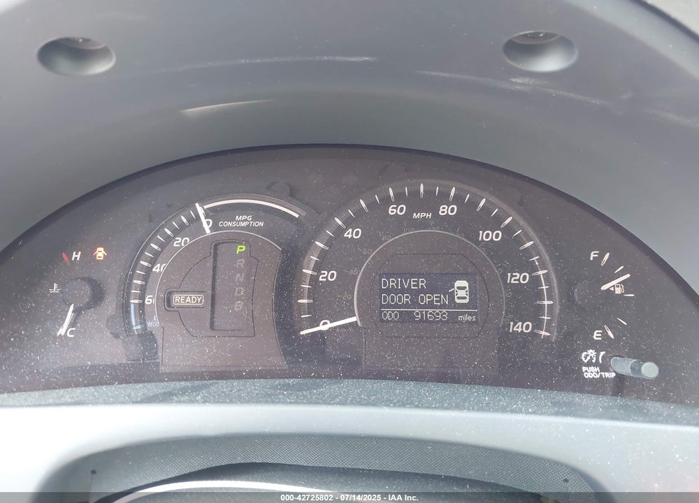 2007 TOYOTA CAMRY HYBRID VIN: JTNBB46K573039903