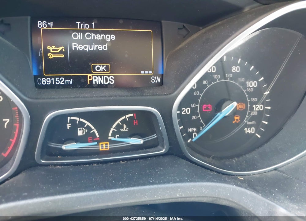 2016 FORD FOCUS VIN: 1FADP3F26GL296597