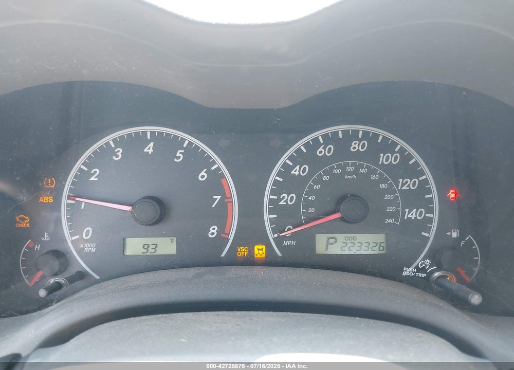 2010 TOYOTA COROLLA VIN: 2T1BU4EE5AC245327