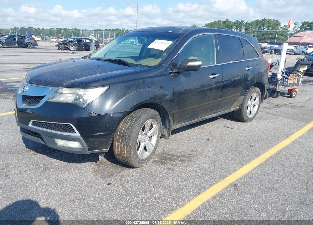 2011 ACURA MDX VIN: 2HNYD2H20BH524315