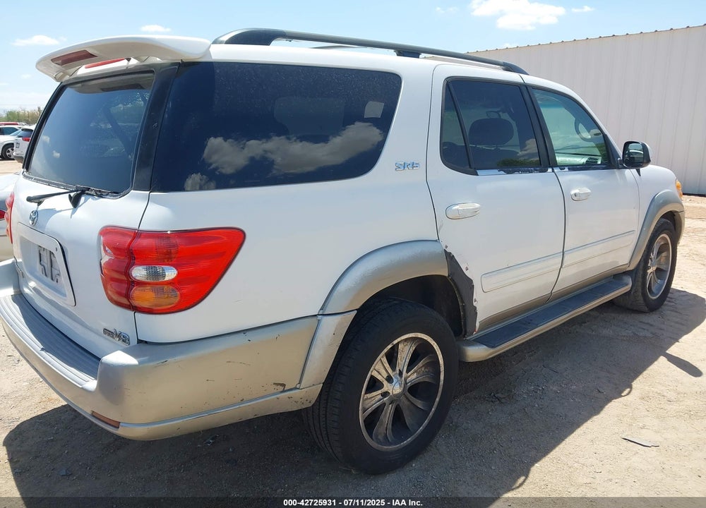 2002 TOYOTA SEQUOIA SR5 V8 VIN: 5TDZT34A82S062930