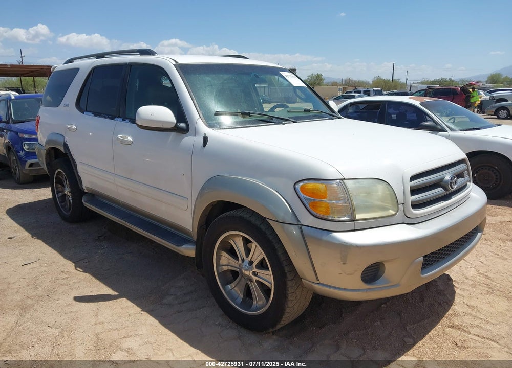 2002 TOYOTA SEQUOIA SR5 V8 VIN: 5TDZT34A82S062930