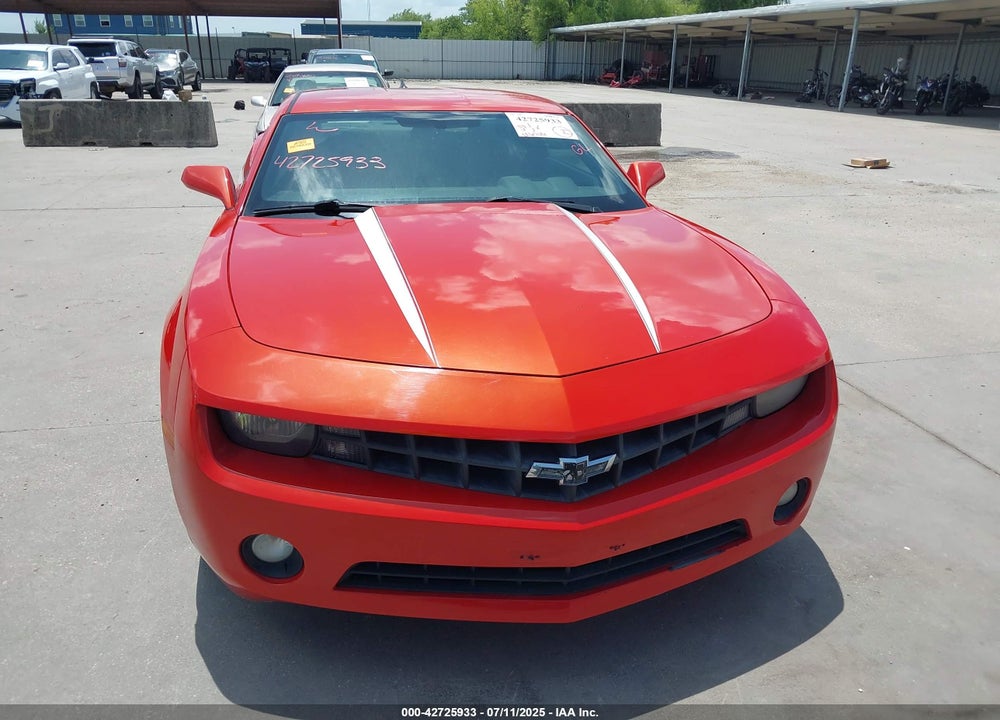 2013 CHEVROLET CAMARO VIN: 2G1FB1E37D9121318