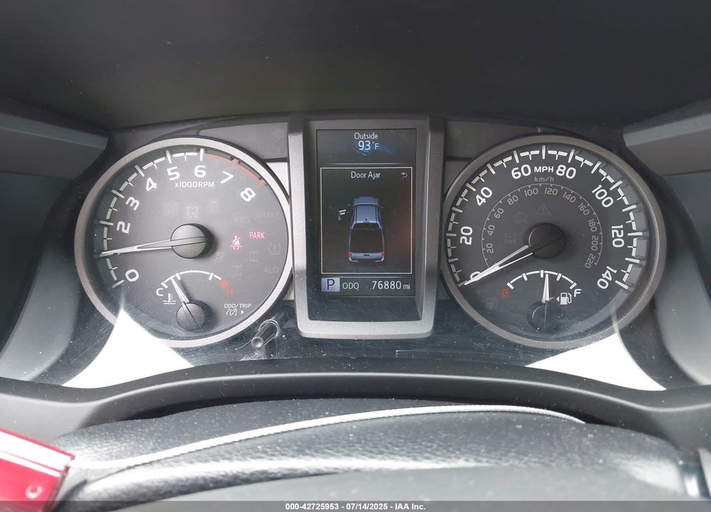2017 TOYOTA TACOMA TRD OFF ROAD VIN: 3TMCZ5AN9HM075072