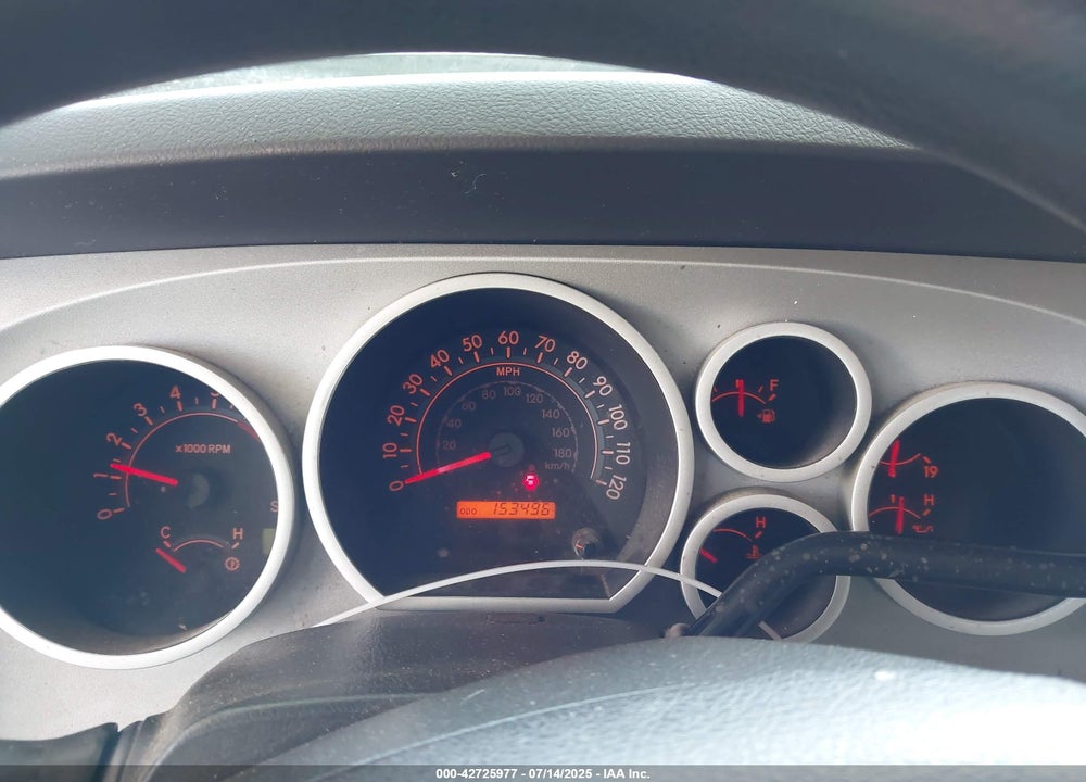 2007 TOYOTA TUNDRA SR5 V8 VIN: 5TFRV54197X011864