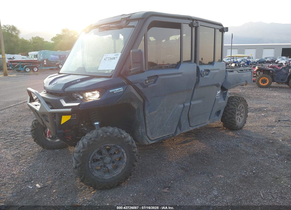 2025 CAN-AM DEFENDER MAX LIMITED CAB HD10/LONE STAR HD10 VIN: 3JBUUAX43SK022237