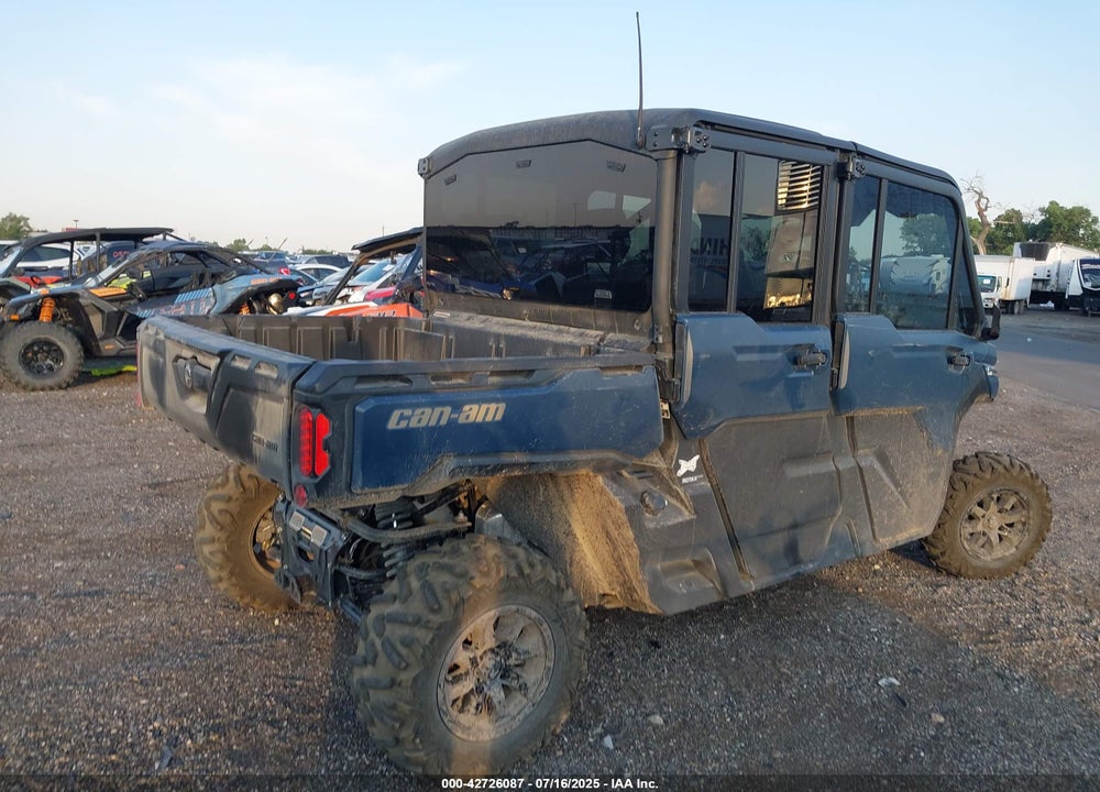 2025 CAN-AM DEFENDER MAX LIMITED CAB HD10/LONE STAR HD10 VIN: 3JBUUAX43SK022237