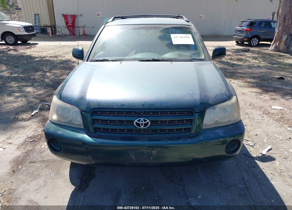 2001 TOYOTA HIGHLANDER VIN: JTEGD21A810007250