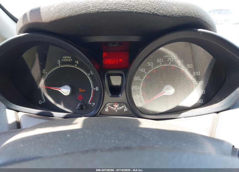 2011 FORD FIESTA VIN: 3FADP4AJ5BM223989
