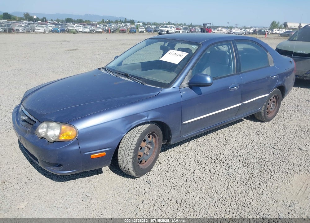 2002 KIA SPECTRA GS/GSX VIN: KNAFB161025084382