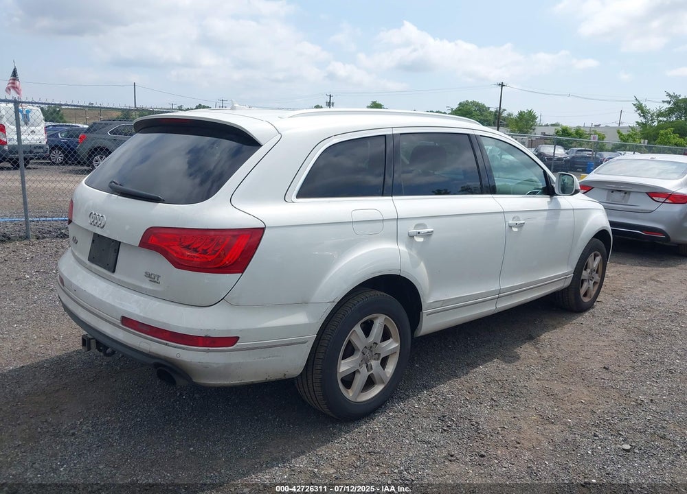 2015 AUDI Q7 3.0T PREMIUM VIN: WA1LGBFE1FD004786