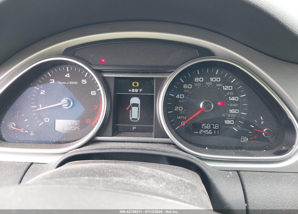 2015 AUDI Q7 3.0T PREMIUM VIN: WA1LGBFE1FD004786