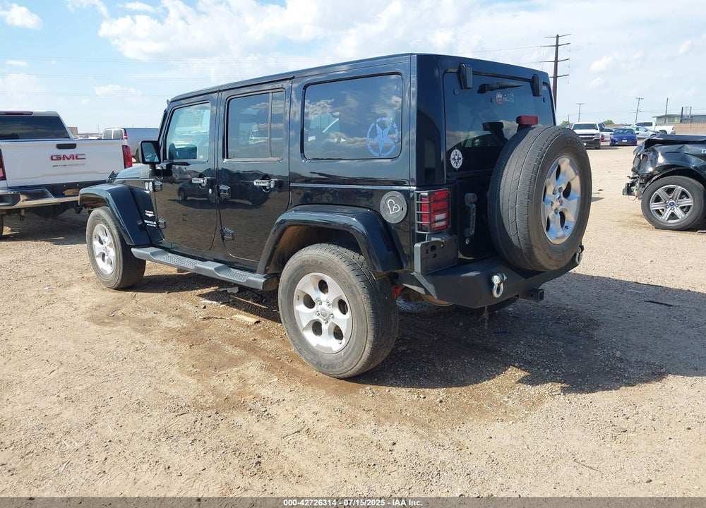 2014 JEEP WRANGLER UNLIMITED SAHARA VIN: 1C4BJWEG7EL142186