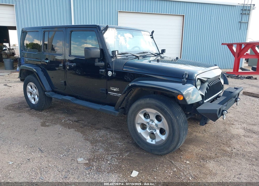 2014 JEEP WRANGLER UNLIMITED SAHARA VIN: 1C4BJWEG7EL142186