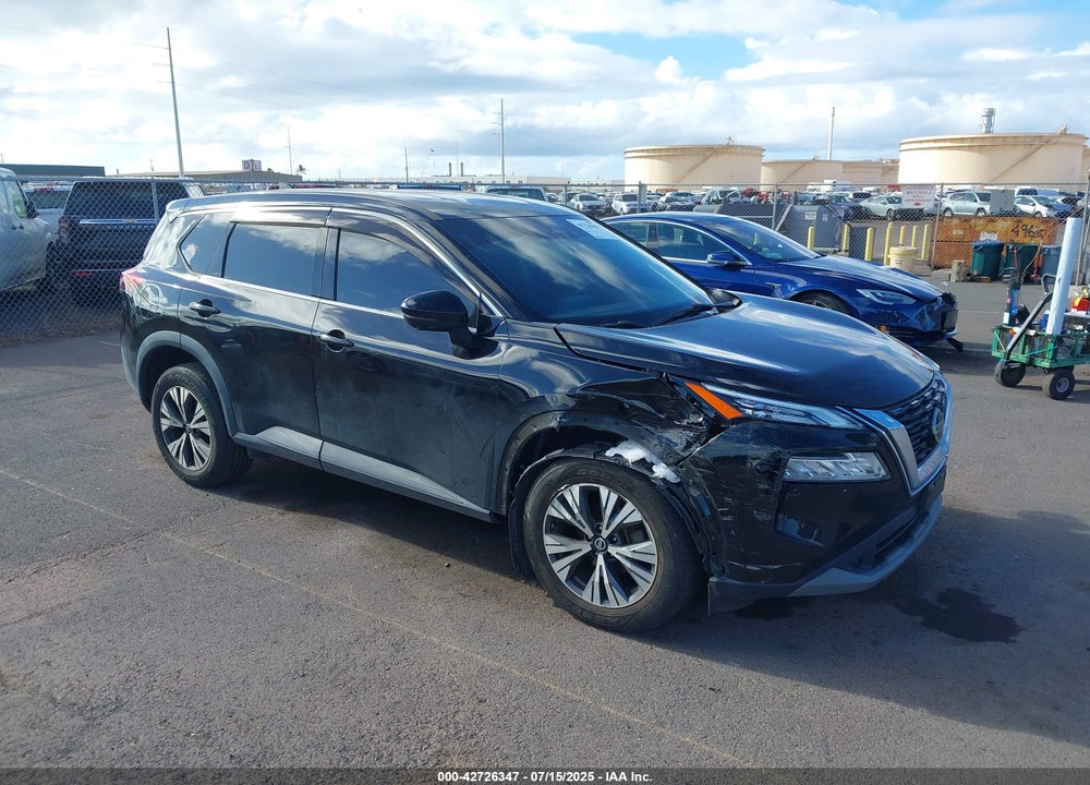 2021 NISSAN ROGUE SV FWD VIN: JN8AT3BAXMW024137