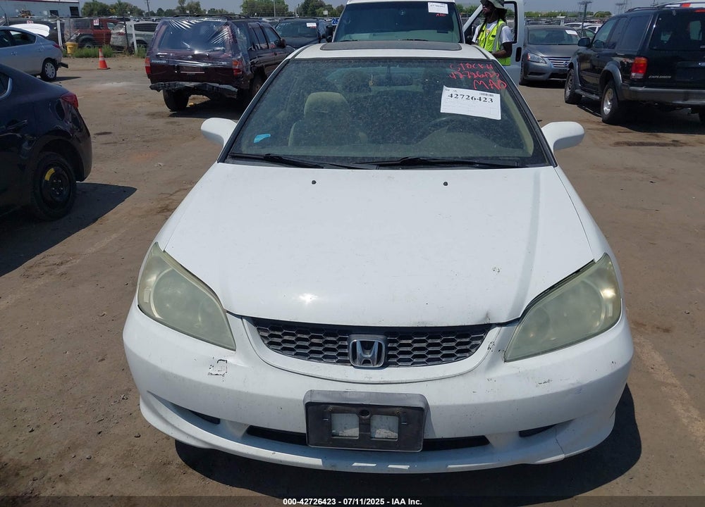 2004 HONDA CIVIC EX VIN: 1HGEM229X4L020473
